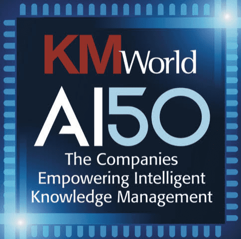 KMWorld AI50 Logo